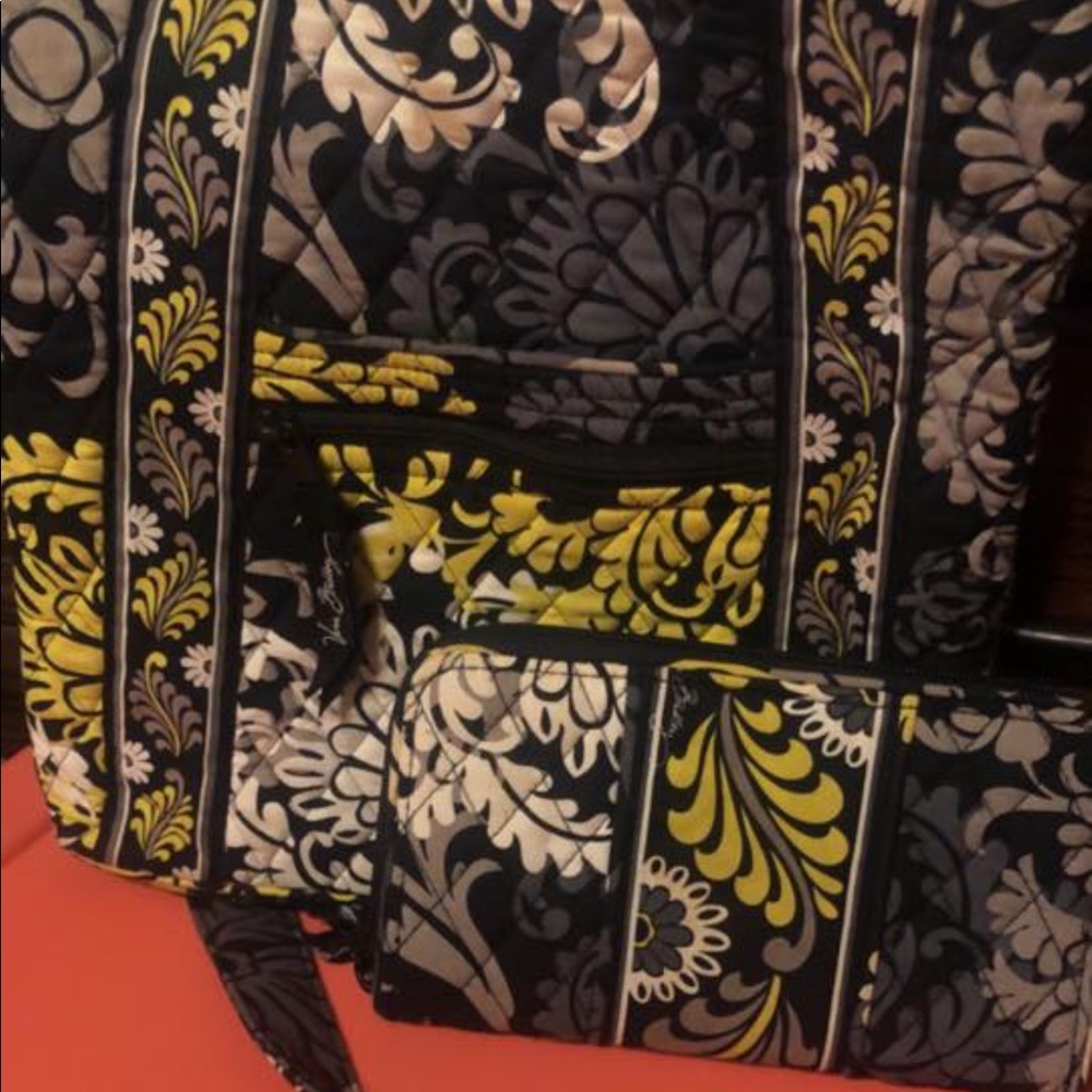 Vera Bradley crossbody and wallet set